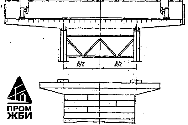 Блок плиты для сталежелезобетонного пролетного строения из бетона b40 а300 w8
